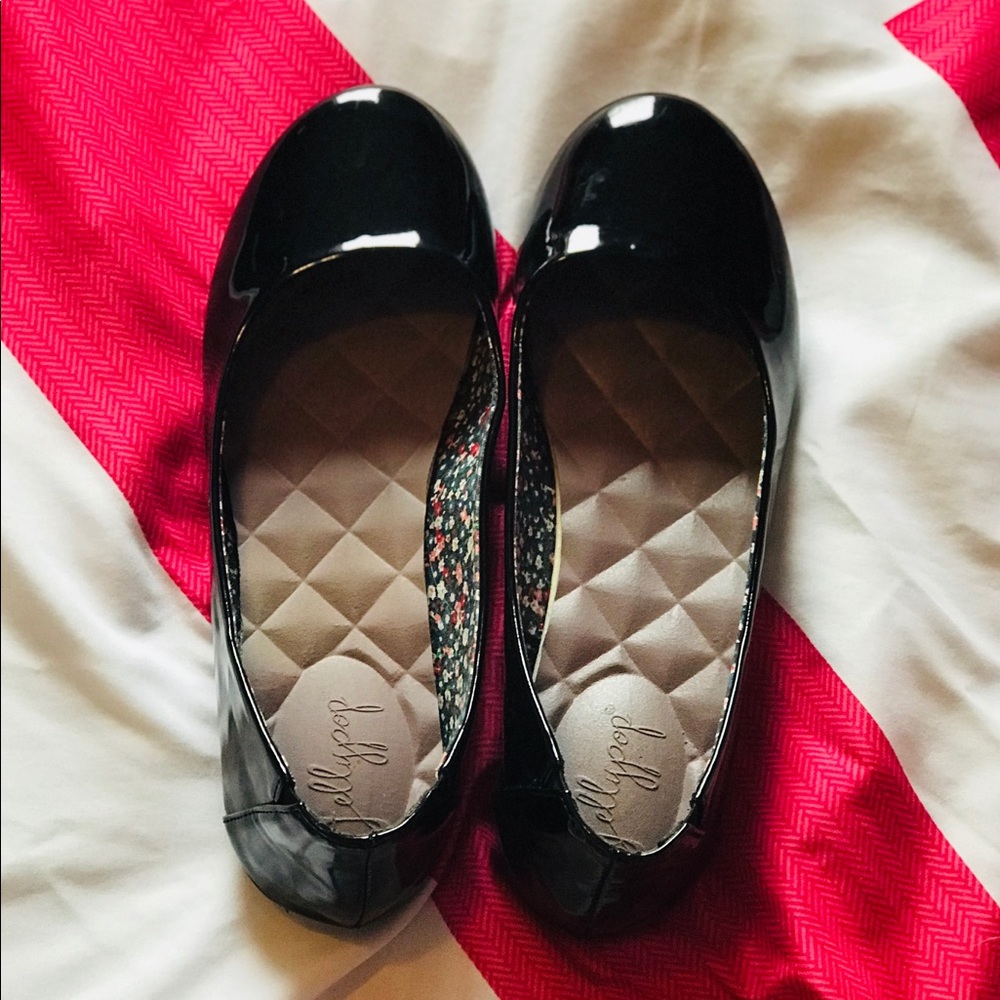 Black Jellypop Flats- Size 7